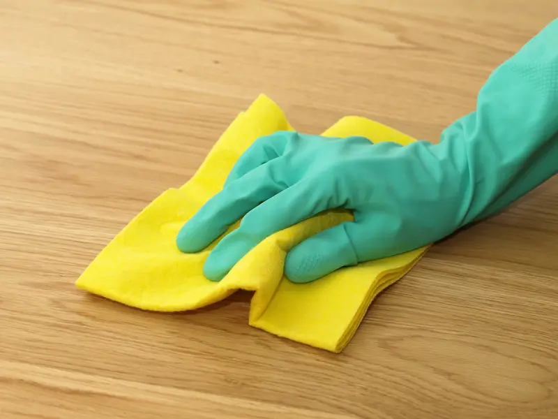 Vinyl Floor Polishing 01